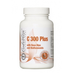 C 300 PLUS with rose hips and bioflavonoids- witamina C z dziką różą