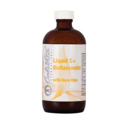 LIQUID C + BIOFLAVONOIDS WITH ROSE HIPS 240 ml - witamina C w płynie