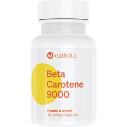 Beta Carotene 9000 j.m. 100 kaps - beta karoten prowitamina A